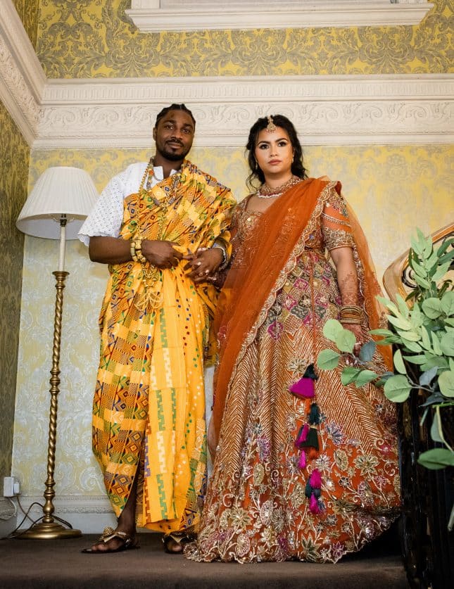 african and asian wedding at Hedsor